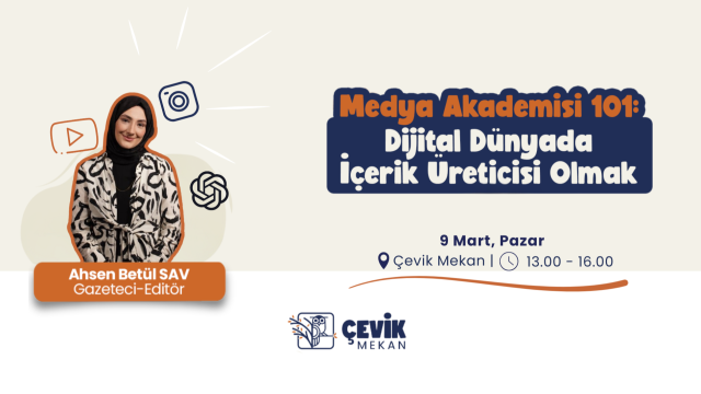 Medya Akademisi 101: Dijital Dünyada İçerik Üreticisi Olmak