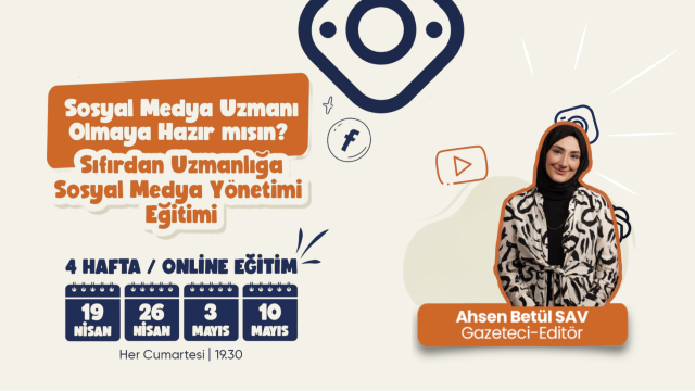 Sıfırdan Uzmanlığa Sosyal Medya Yönetimi Eğitimi