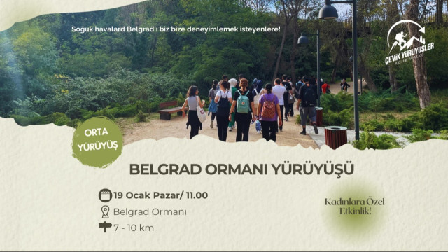 Belgrad Ormanı Yürüyüşü (Kadınlara Özel)