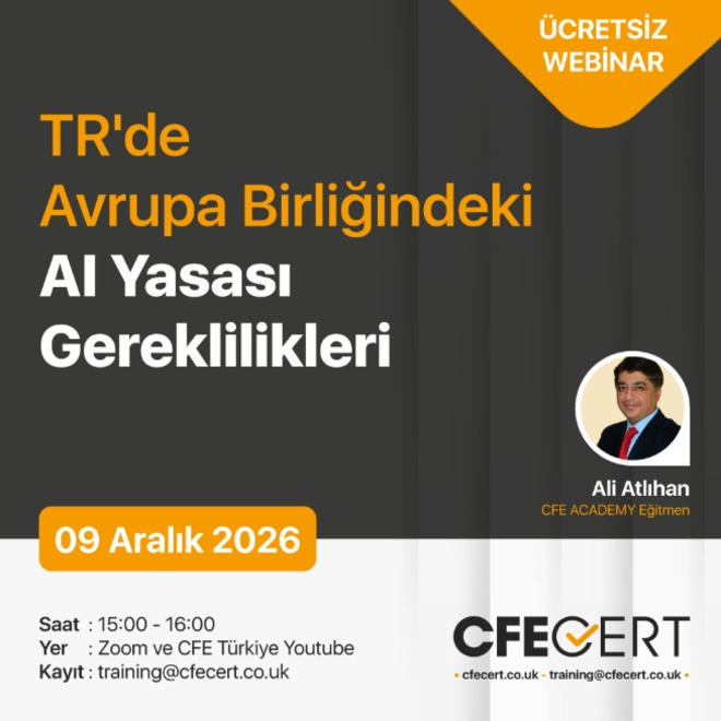 Ücretsiz Webinar - TR'de Avrupa Birliği'ndeki AI Yasası Gereklilikleri