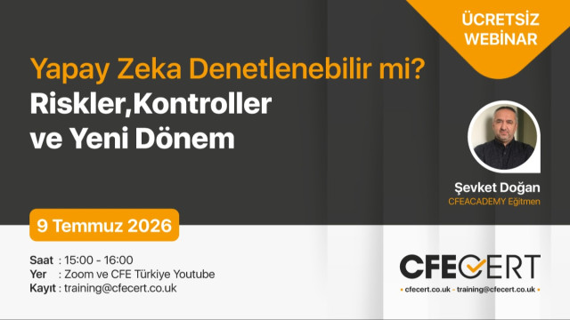 Ücretsiz Webinar - Yapay Zeka Denetlenebilir mi?