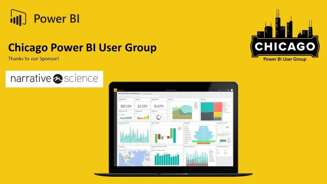 Chicago Power BI User Group - Data Visualization and Storyboarding