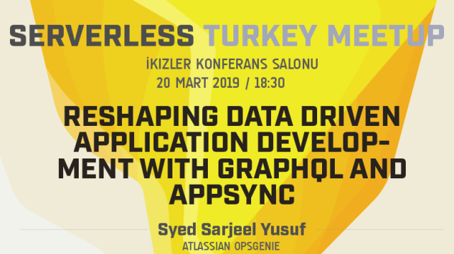 Reshaping Data Driven Application Development with GraphQL and AppSync