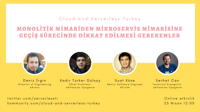 Monolitik mimariden mikroservis mimarisine geçiş