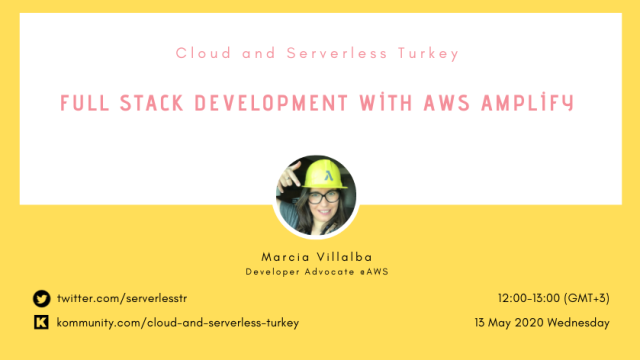 Full stack development with AWS Amplify