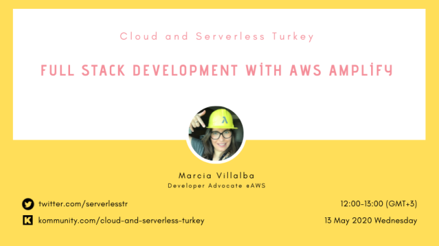 Full stack development with AWS Amplify