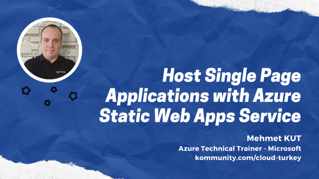 Host Single Page Applications with Azure Static Web Apps Service