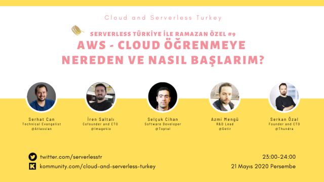 Ramazan Özel #9: AWS - Cloud öğrenmeye nereden ve nasıl başlarım?