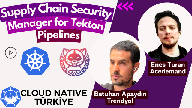 Supply Chain Security Manager for Tekton Pipelines