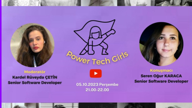 🎉🖥️ Power Tech Girls-SEREN KARACA🎉🖥️