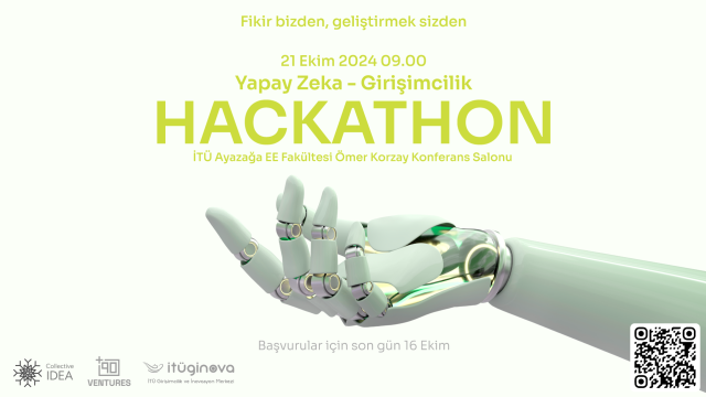 Yapay zeka ve Girişimcilik Hackathon'u // İTÜ