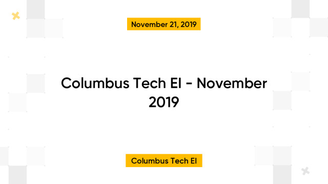 Columbus Tech EI - November 2019