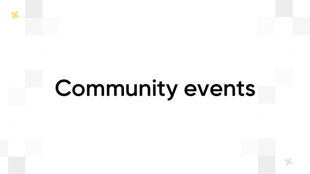 Community events