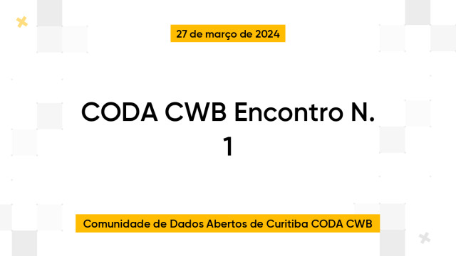CODA CWB Encontro N. 1