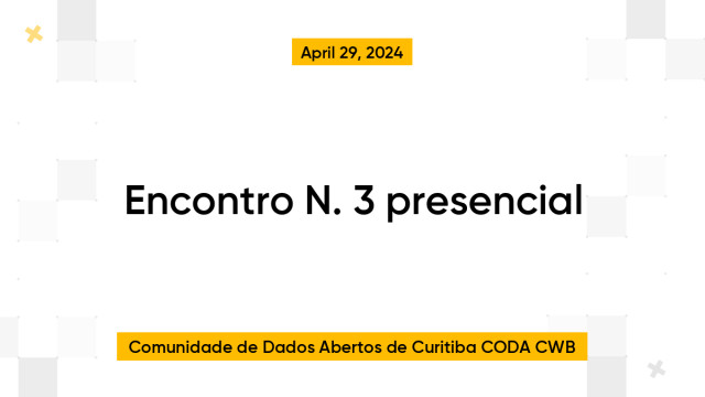 Encontro N. 3 presencial