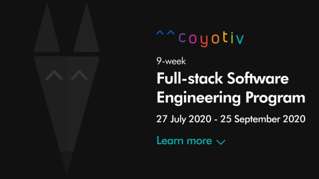 Coyotiv 9-Week Full-Stack Software Engineering Program