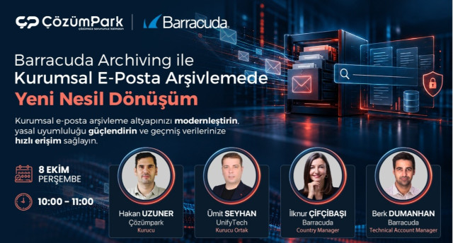 Barracuda Archiving ile Kurumsal E-Posta Arşivlemede Yeni Nesil Dönüşüm