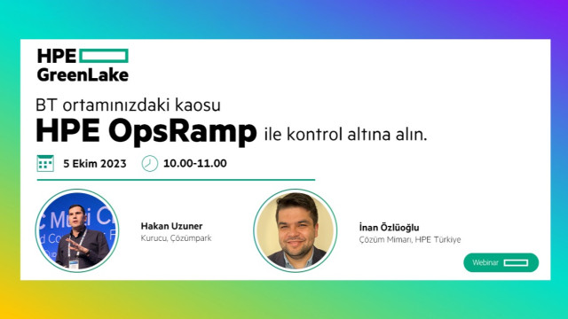 BT Ortamınızdaki Kaosu HPE OpsRamp ile Kontrol Altına Alın