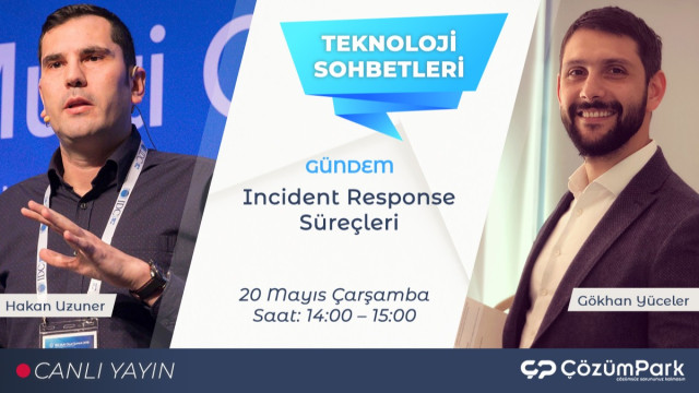 ÇözümPark Teknoloji Sohbetleri (Tech Talks) Live - Incident Response Süreçleri