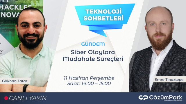 ÇözümPark Teknoloji Sohbetleri - Siber Olaylara Müdahale Süreçleri