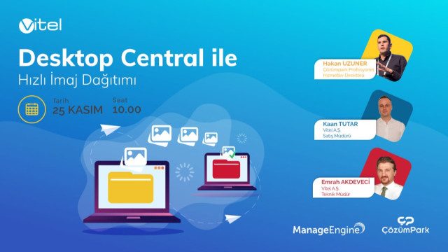 Desktop Central ile Hızlı İmaj Dağıtımı