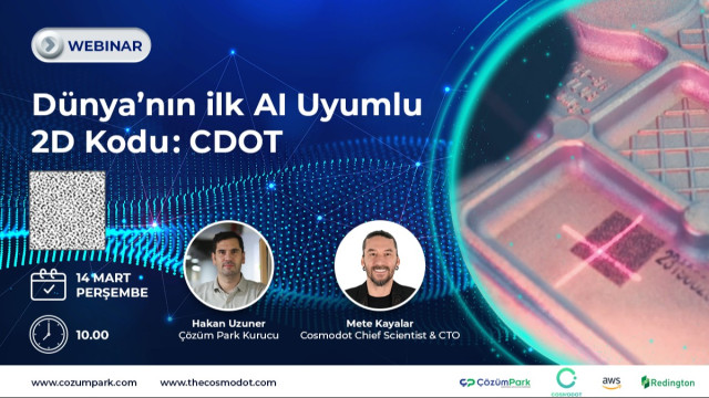 Dünyanın ilk AI Uyumlu 2D Kodu: CDOT