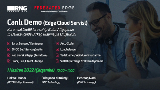 Edge Cloud Servisi ile Kurumsal Bulut Altyapınızı Oluşturun