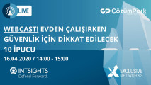 Evden Çalışırken Güvenlik için Dikkat Edilecek 10 İpucu