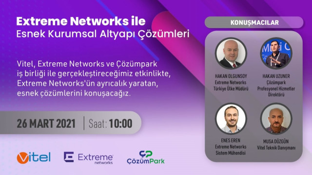 Extreme Networks ile Esnek Kurumsal Altyapı Çözümleri