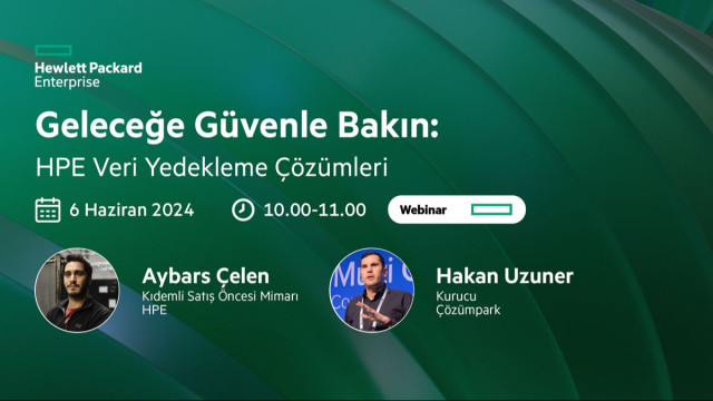 Geleceğe Güvenle Bakın: HPE Veri Yedekleme Çözümleri