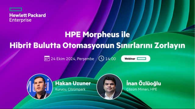 HPE Morpheus ile Hibrit Bulutta Otomasyonun Sınırlarını Zorlayın