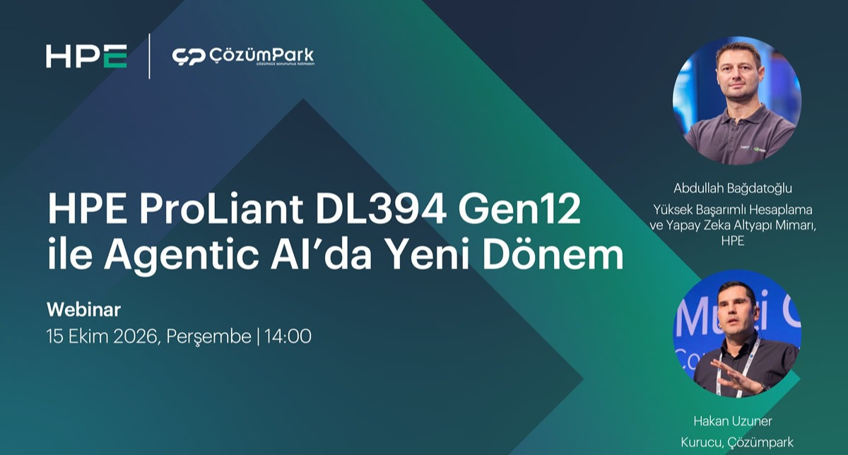 HPE ProLiant DL394 Gen12 ile Agentic AI’da Yeni Dönem afişi