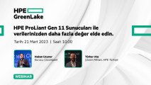 HPE ProLiant Gen 11 Sunucuları ile Verilerinizden Daha Fazla Değer Elde Edin