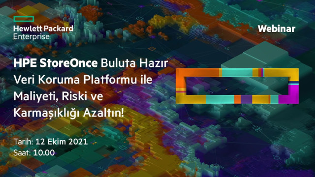 HPE StoreOnce Buluta Hazır Veri Koruma Plaatformu