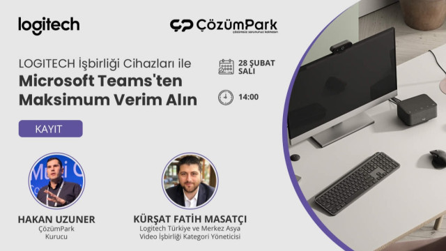 LOGITECH İşbirliği Cihazları ile Microsoft Teams'ten Maksimum Verim Alın