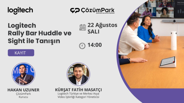 Logitech Rally Bar Huddle ve Sight ile Tanışın