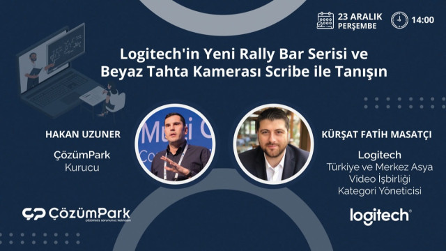 Logitech'in Yeni Rally Bar Serisi ve Beyaz Tahta Kamerası Scribe ile Tanışın