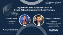 Logitech'in Yeni Rally Bar Serisi ve Beyaz Tahta Kamerası Scribe ile Tanışın