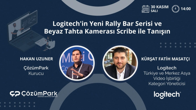 Logitech'in Yeni Rally Bar Serisi ve Beyaz Tahta Kamerası Scribe ile Tanışın