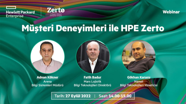 Müşteri Deneyimleri ile HPE Zerto