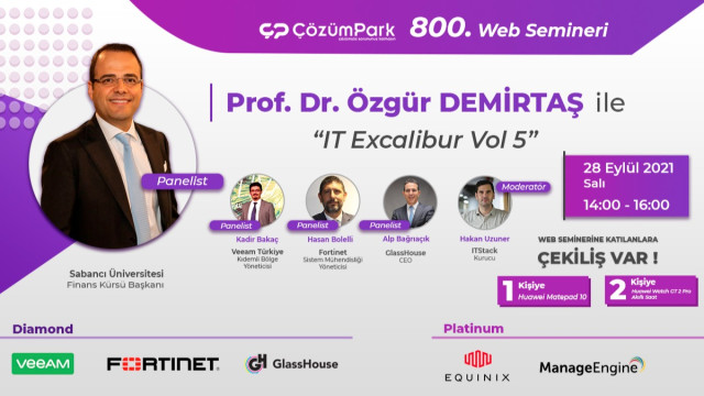 Prof. Dr. Özgür Demirtaş ile ÇözümPark IT Excalibur Vol 5