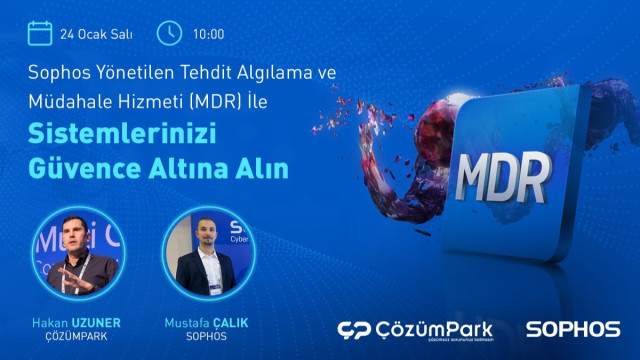 Sophos Yönetilen Tehdit Algılama ve Müdahale Hizmeti MDR