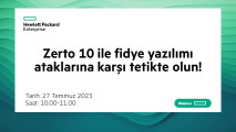 Zerto 10 ile fidye yazılımı ataklarına karşı tetikte olun!