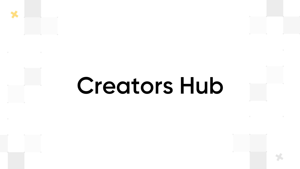 Creators Hub | Kommunity