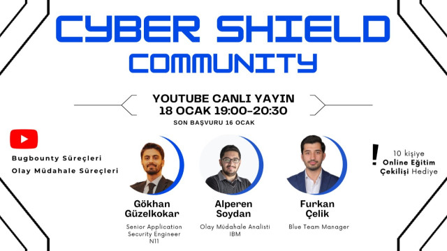 Youtube Canlı Yayını | Bug Bounty ve Olay Müdahale Süreçleri