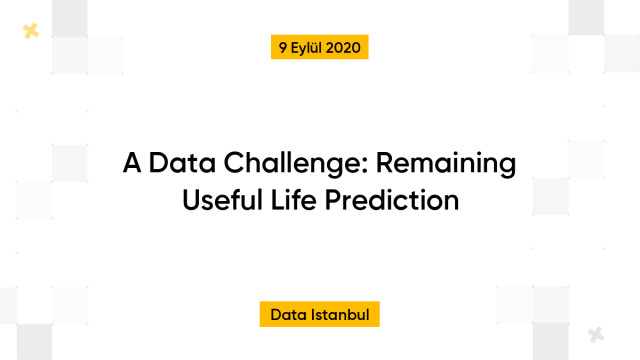 A Data Challenge: Remaining Useful Life Prediction