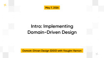 Intro: Implementing Domain-Driven Design
