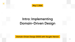 Intro: Implementing Domain-Driven Design