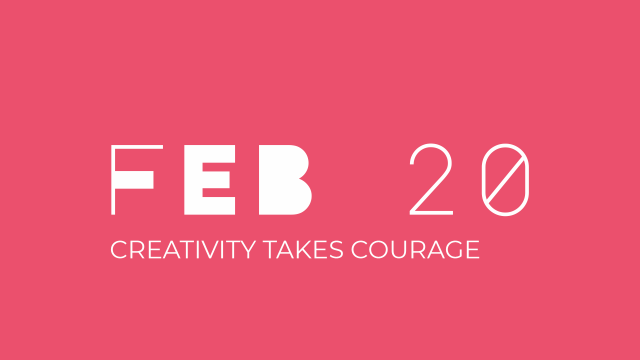 Design 20x20 - Creativity takes courage