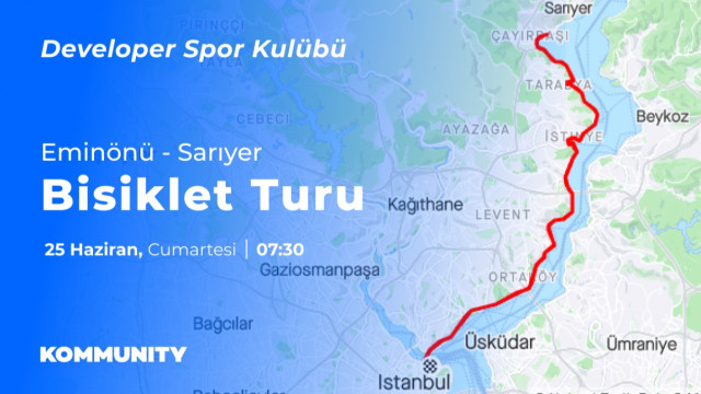 Eminönü - Sarıyer Bisiklet Turu #2